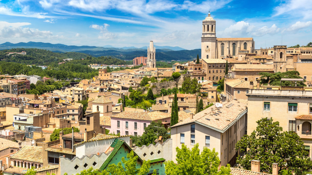 Vista de la ciudad de Girona