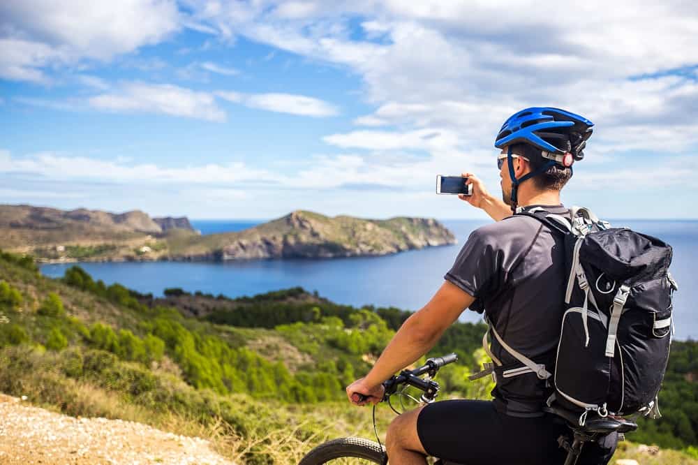 Vacaciones en Lloret de Mar - bicicleta de montaña