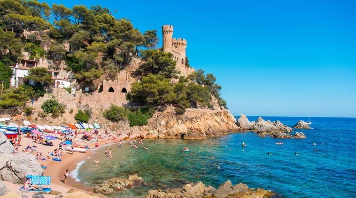 Castillo en Lloret de Mar - Castel d'en Platja