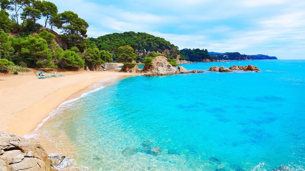 Excursiones en la playa de Lloret de Mar