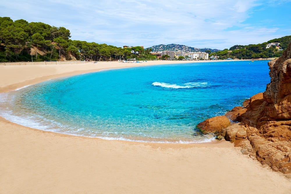 Playa de Fenals en Lloret de Mar