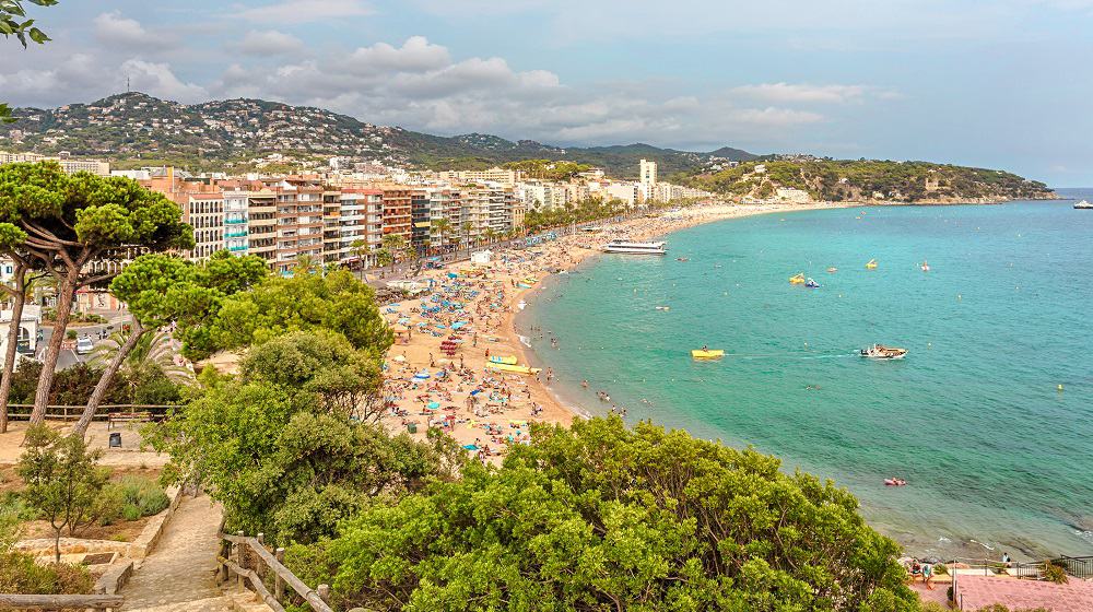 Lloret de Mar para familias - Playa de Lloret