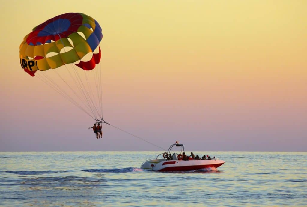 Parasailing en Lloret de Mar