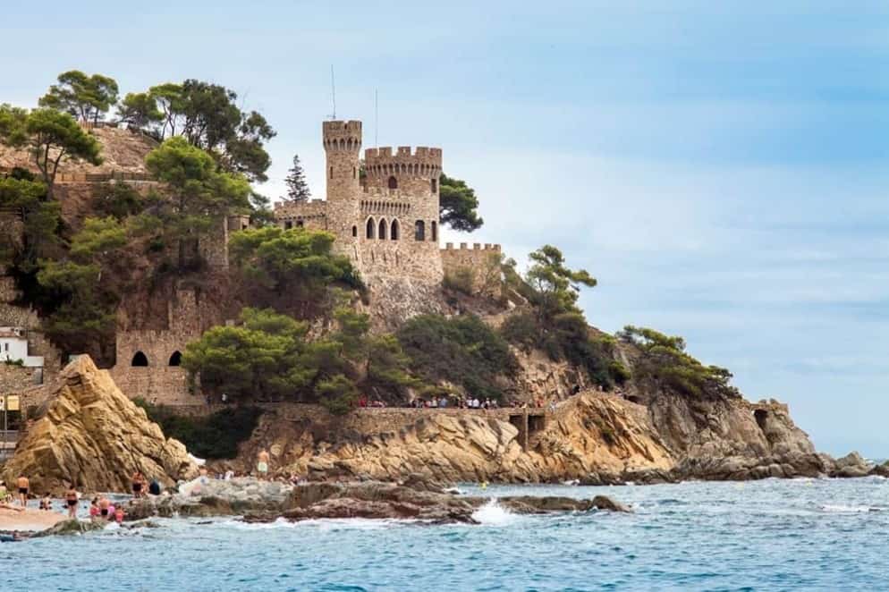 Castillo de Lloret de Mar.